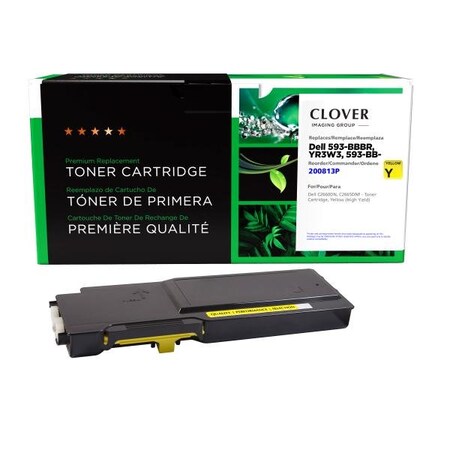 Clover Imaging Group Imaging Remanufactured High Yield Yellow Toner Cartridge 200813P